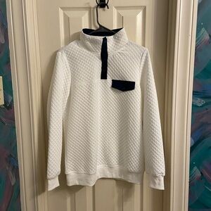 Quilted Snap-T Pullover, size small, Merokeety